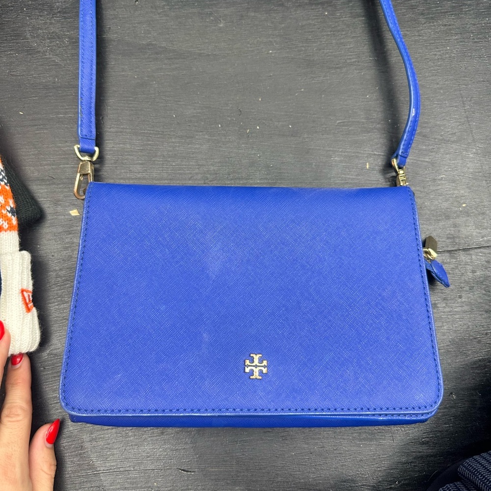 Tory Burch Vibrant Blue Crossbody Bag